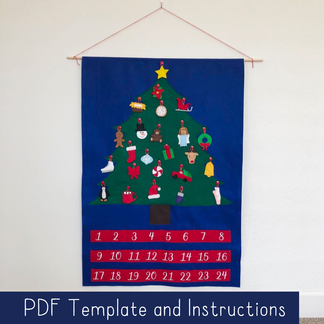 Advent Calendar Template and Instructions