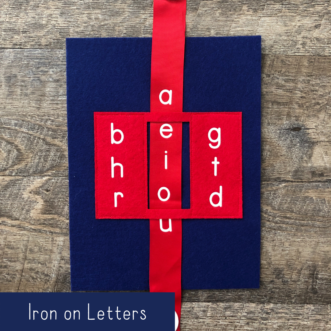 Change the Vowels - Iron On Letters – Kailan Carr