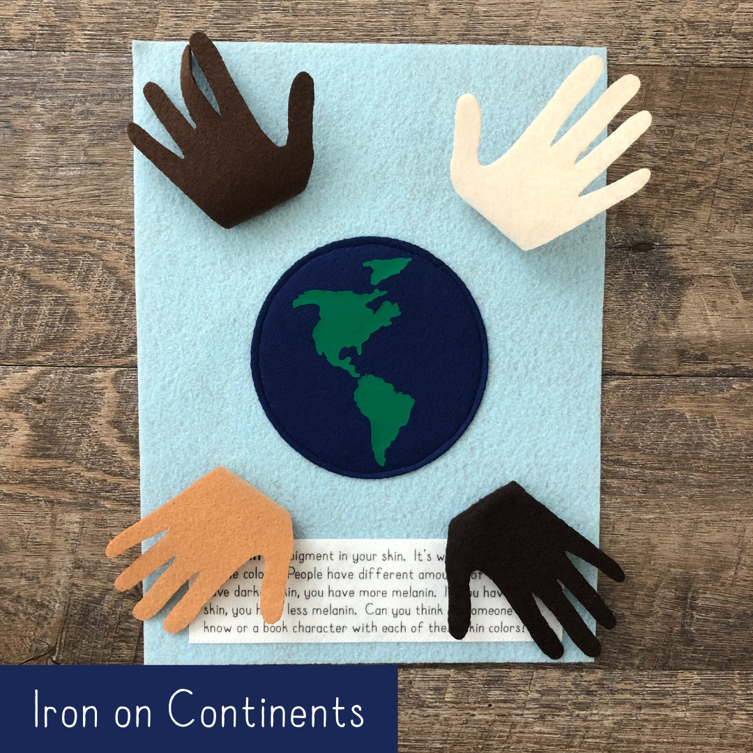 All About Melanin - Iron On Continents