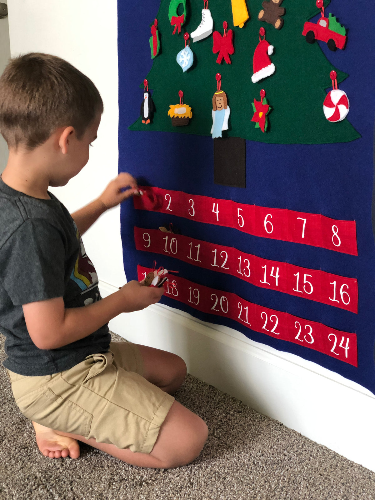 Advent Calendar Template and Instructions