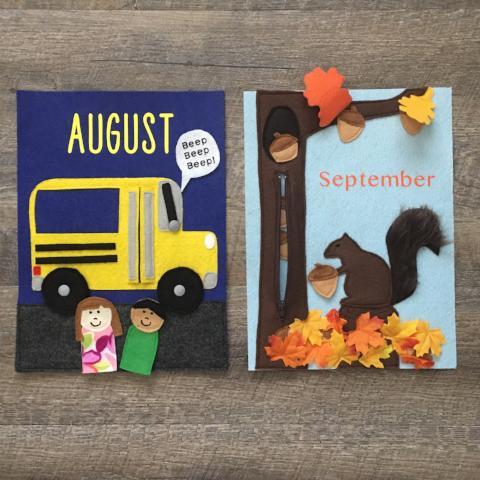 August/September Page Kit