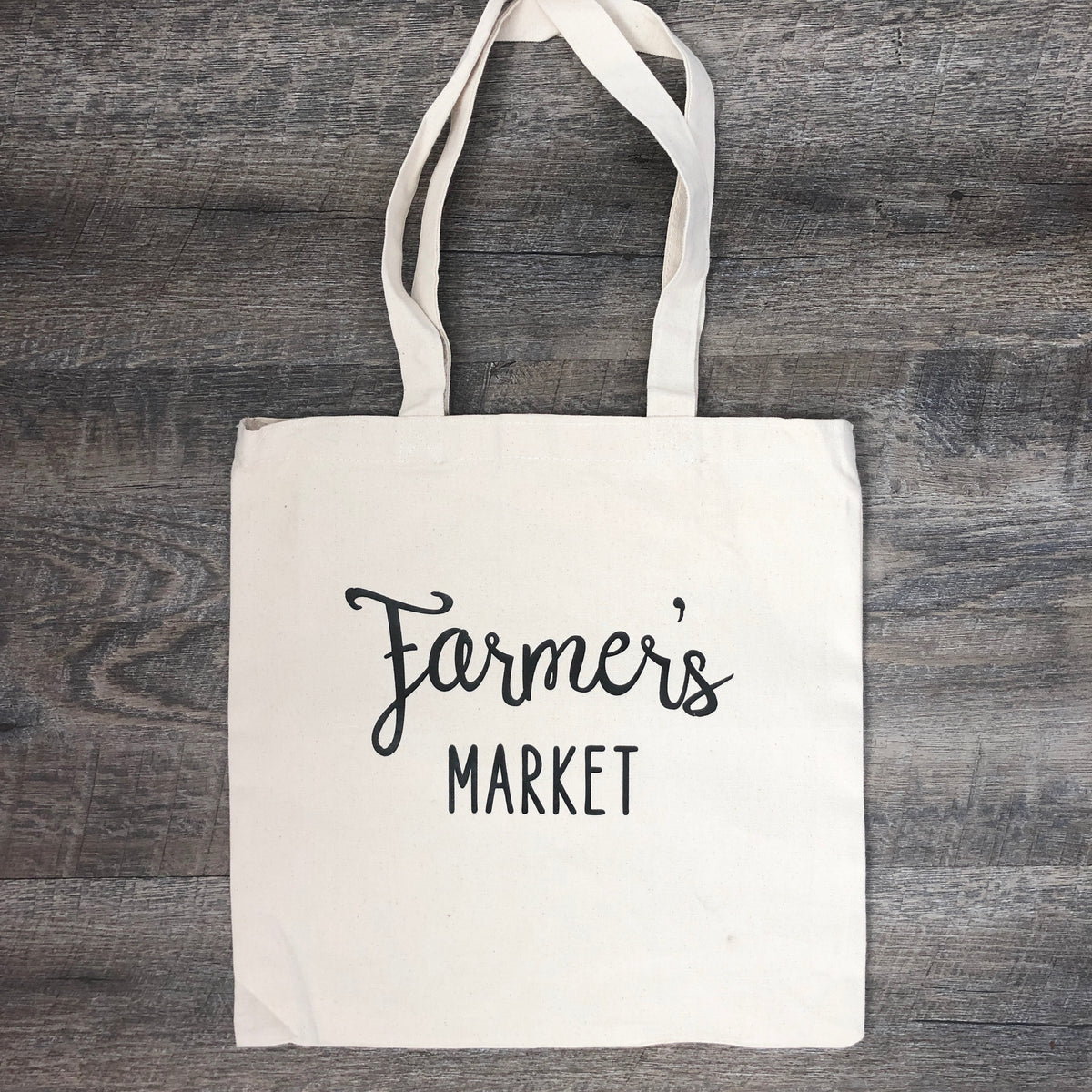 Farmer's Market Canvas Bag
