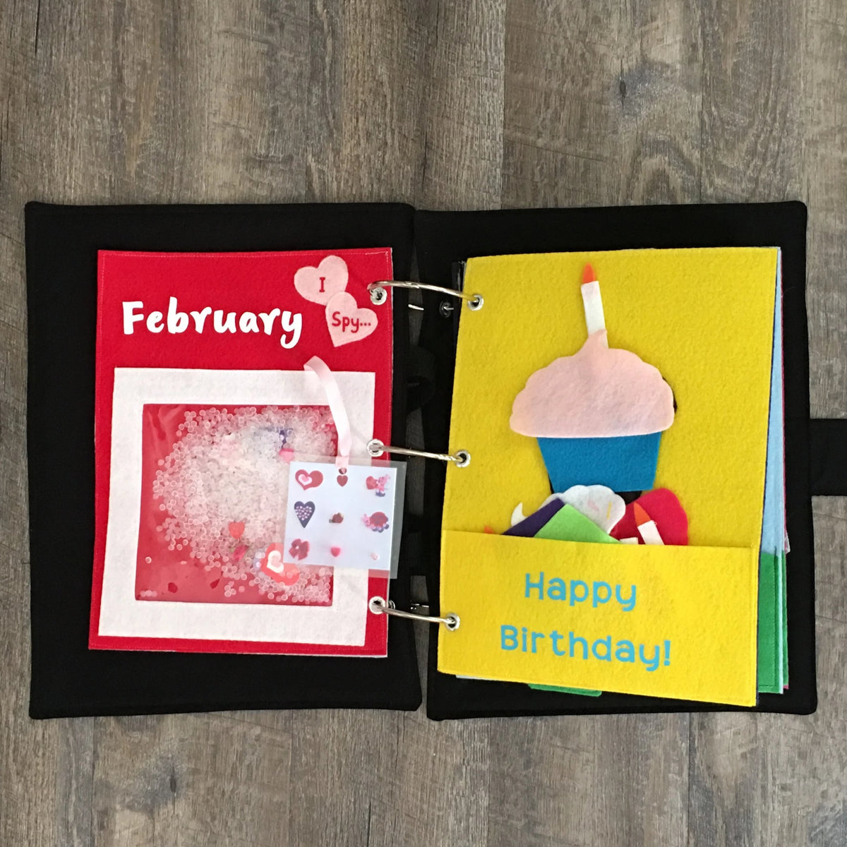 Calendar Quiet Book Page Kit Subscription