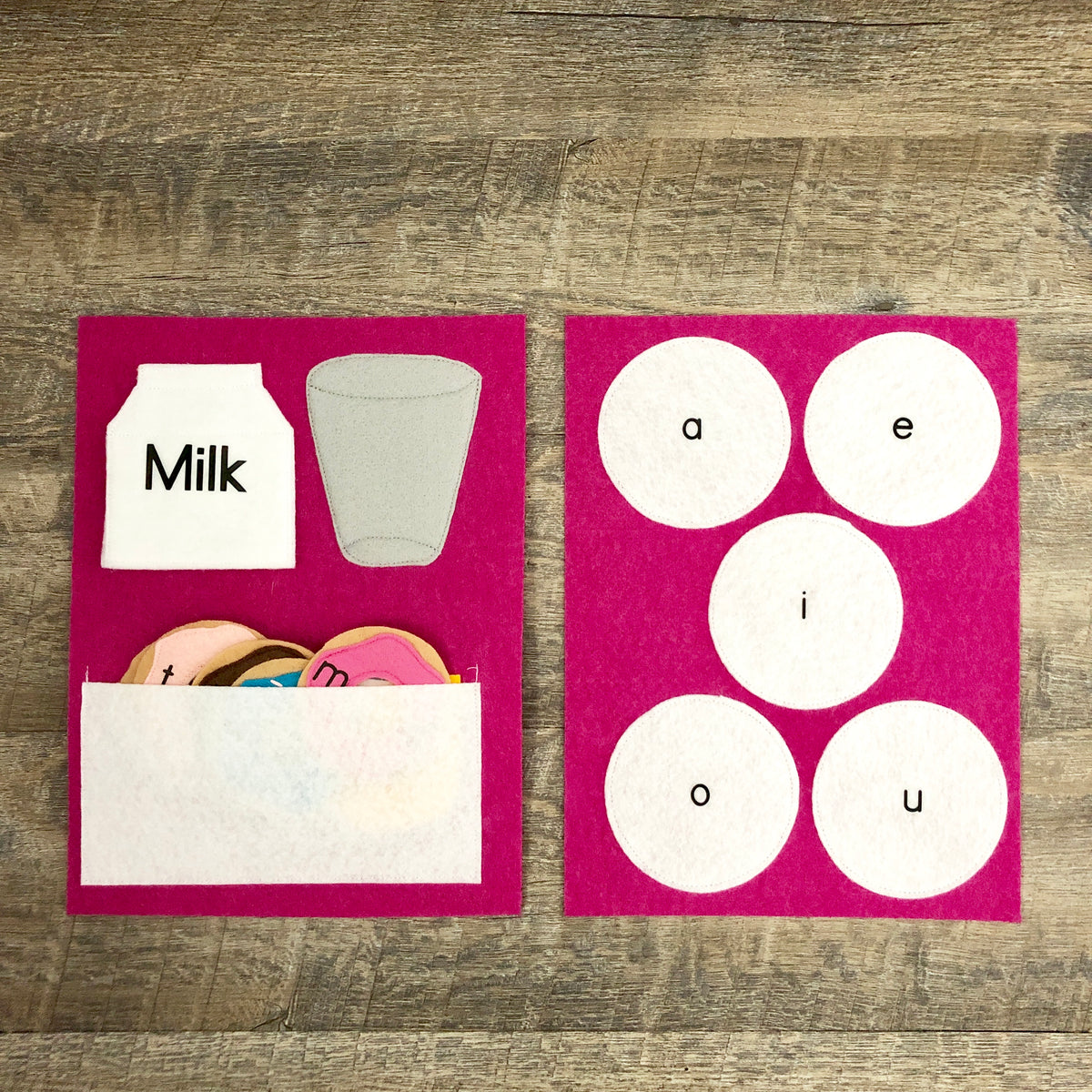 Donuts and Milk Template