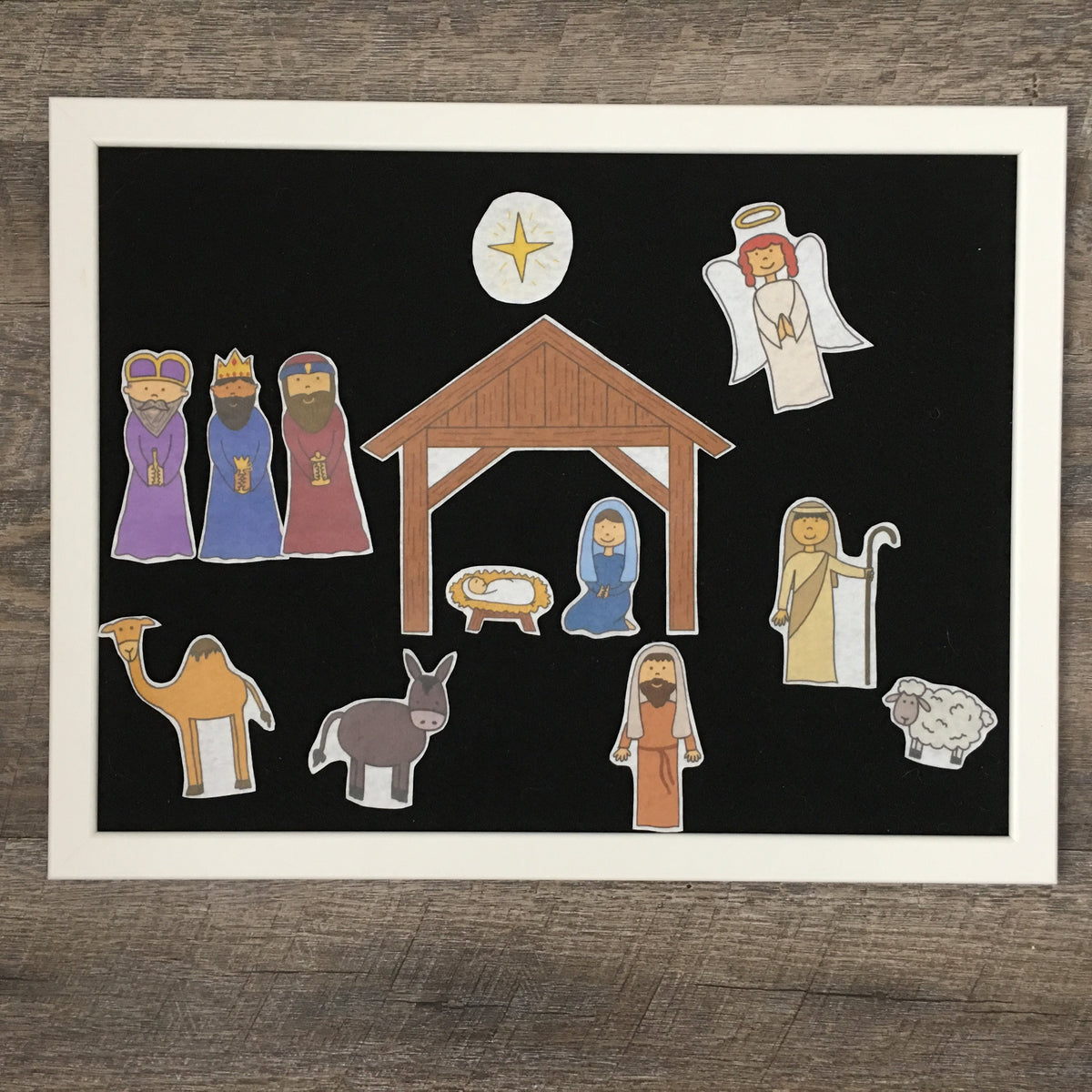 Nativity Scene Felt Story Set
