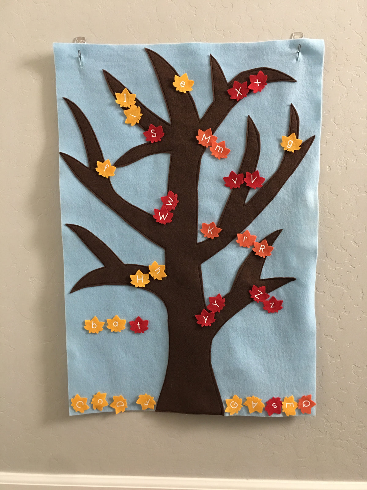 Fall Tree Felt Board Template and Instructions – Kailan Carr