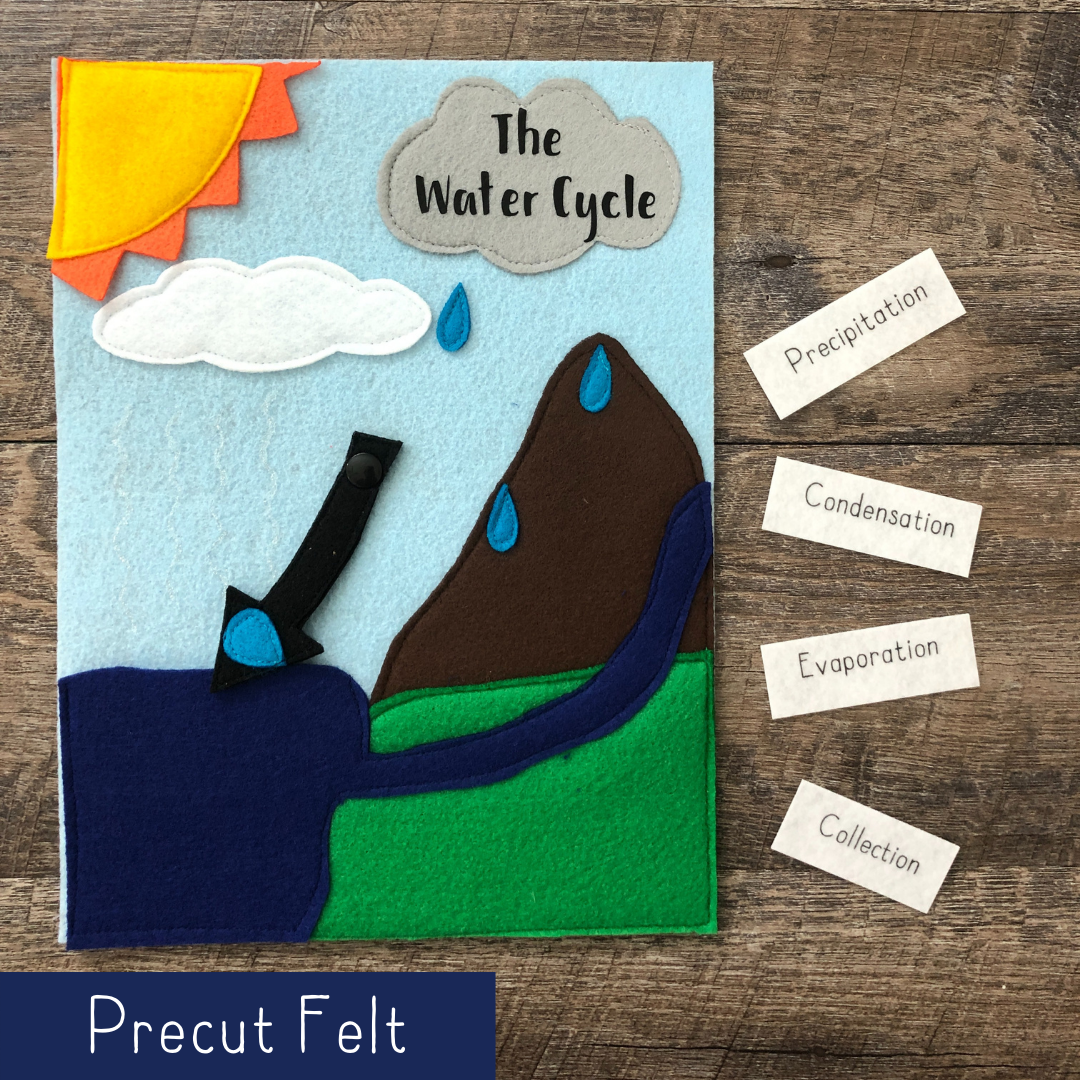 Water Cycle - Precut Felt