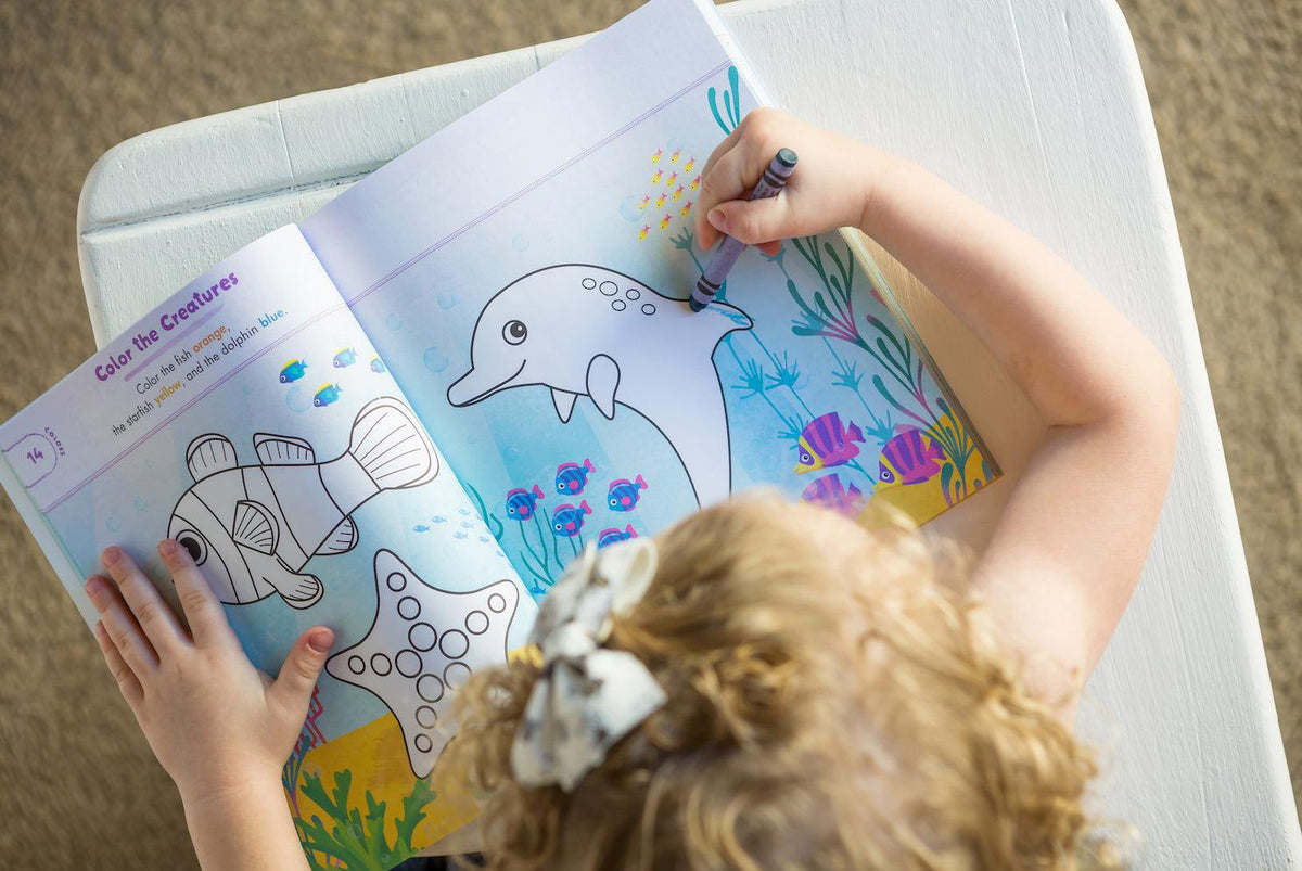Ocean Animals Preschool Activity Book
